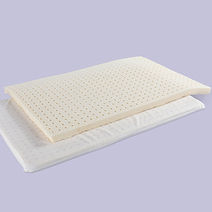 斯里兰卡越南泰国乳胶枕增高垫60-40-2cm儿童低薄枕头可调节高度