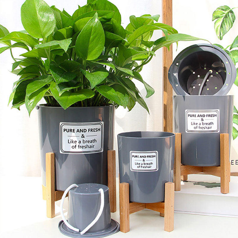 加厚懒人自动吸水花盆双层北欧简约桌面塑料多肉绿萝蓄水阳台室内,鲜花速递/花卉仿真/绿植园艺,花盆,淘宝优惠券,粉丝福利购,淘宝优惠卷