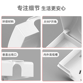 明装 86型插座防水盒浴室明线面板开关防水罩一体户外五孔防水插座