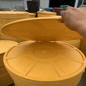 防坠盖 防尘盖 双层玻璃钢井盖 球墨铸铁井盖二层盖 玻璃钢内盖