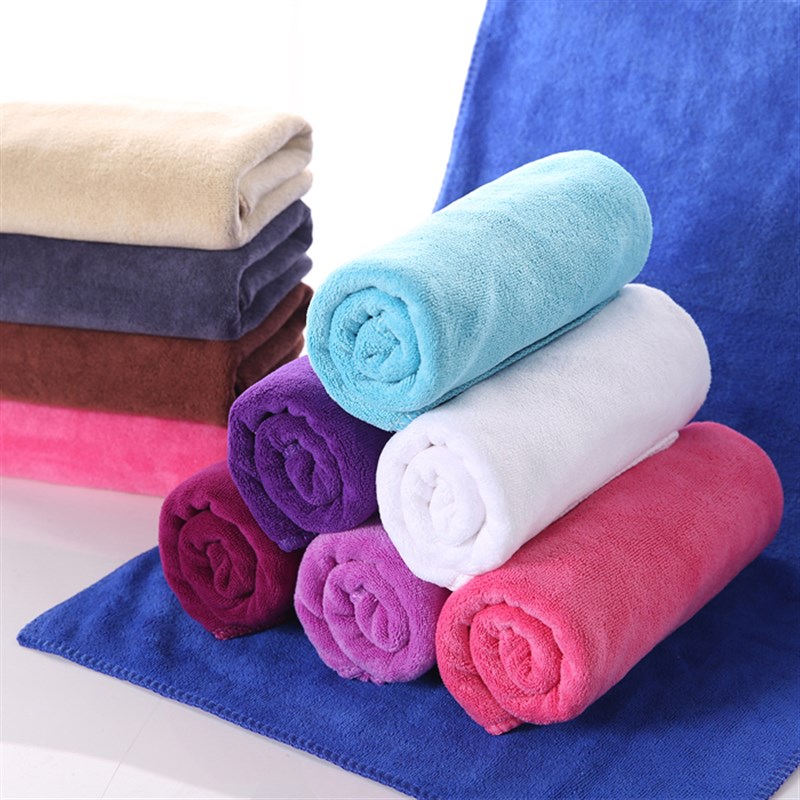 10条装 美容院理发店包头干发毛巾足疗发廊美发吸水加厚毛巾批發