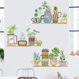 贴墙纸自粘卧室温馨女孩小清新贴纸墙贴墙面装 饰房间布置墙壁贴画