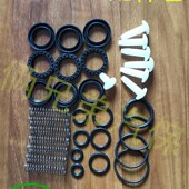 黑猫280型380型高压清洗机修理包洗车机洗车泵配件包