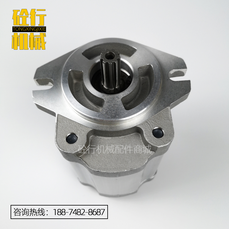 泵车液压配件中联车载泵拖泵9齿22排量齿轮泵搅拌马达力士乐油泵