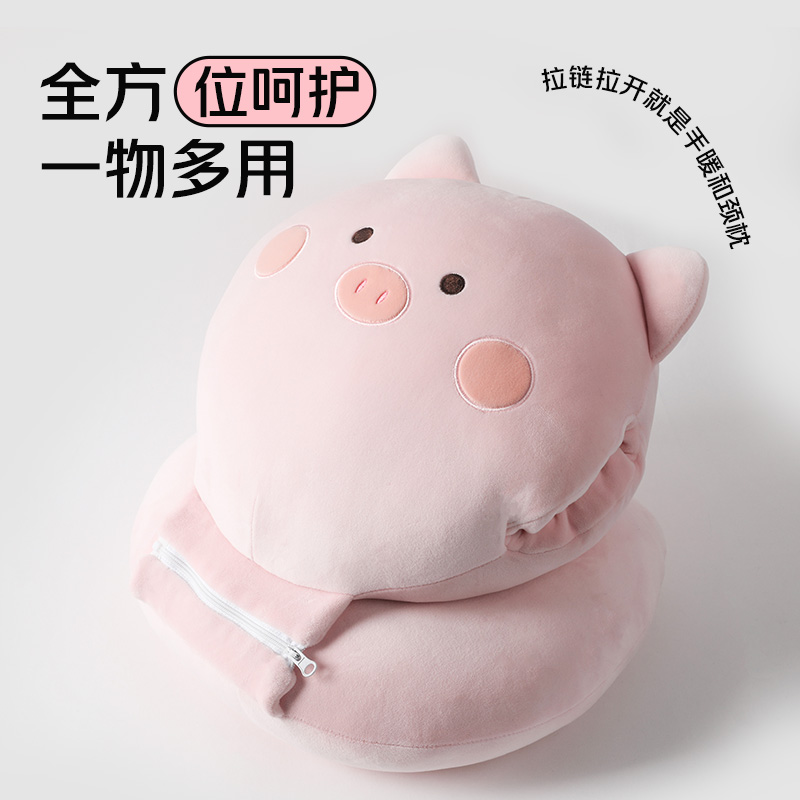 午睡枕办公室午睡神器小学生午休趴枕多功能三合一趴睡枕女生抱枕