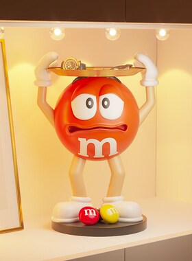 mm豆客厅办公桌面钥匙收纳托盘软装饰品房间卧室搬家礼物生日摆件