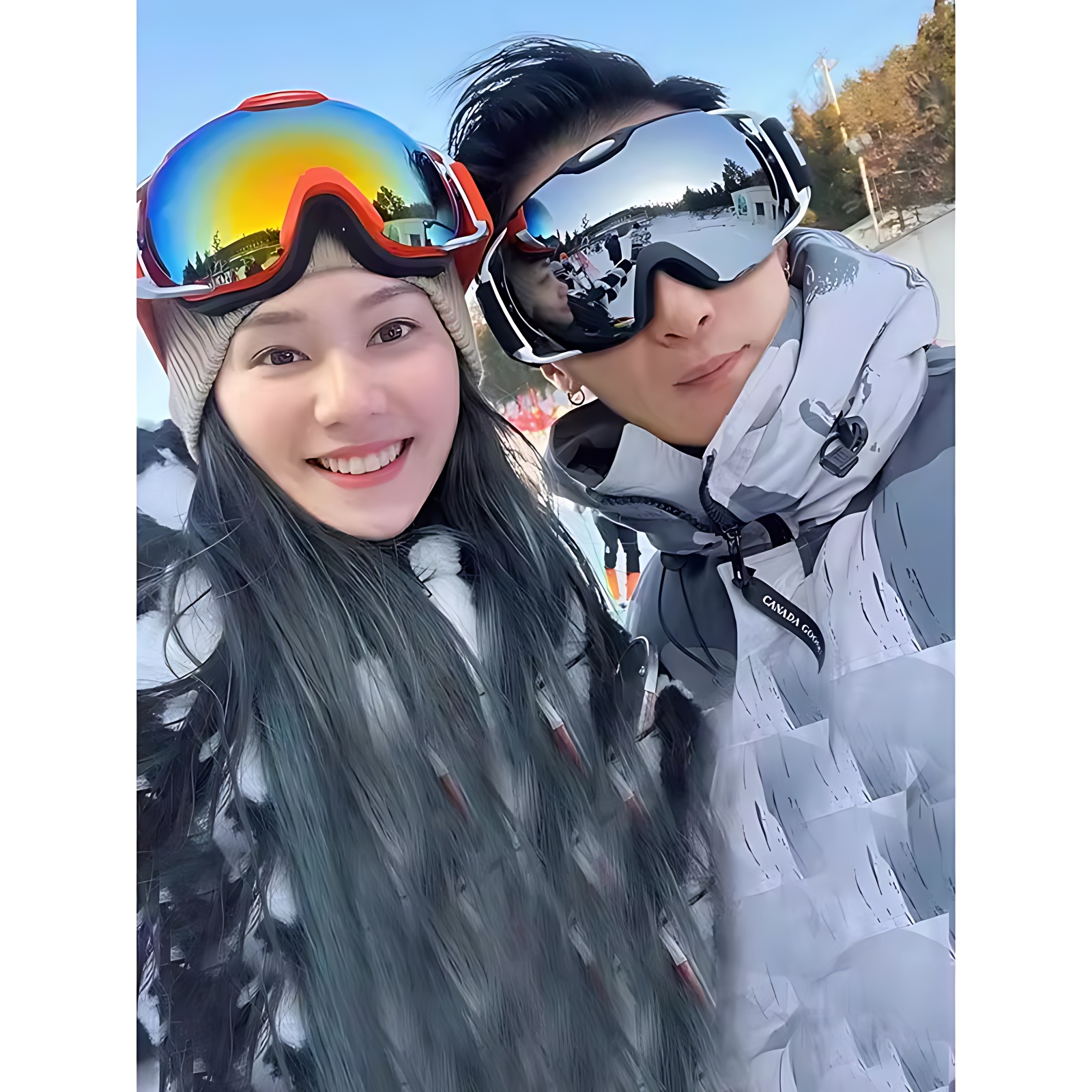 滑雪镜卡近视镜成人护目镜双层