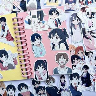 玉子市场贴纸饼藏的爱情故事贴画装饰防水高清动漫周边手账贴可爱