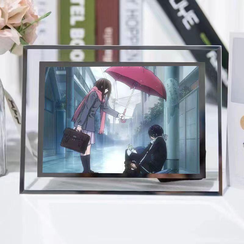 野良神水晶相框同款周边动漫创意定制高清图片摆台生日礼物送同学