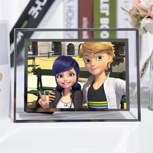 奇蹟少女周边马丽娜水晶相框立牌照片摆件送闺蜜朋友礼物可定制