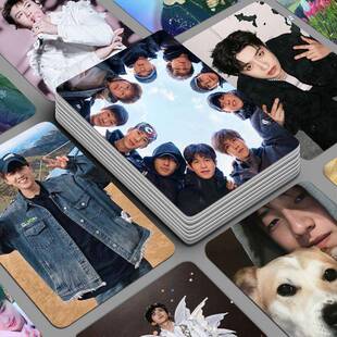 55张十个勤天小卡不重复种地吧周边高清卡片拍立得应援LOMO卡礼物