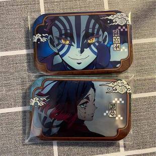 鬼灭之刃 无限列车篇 tv方吧唧魇梦猗窝座方圆角吧唧徽章日谷底