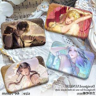 无期迷途如蜜夜蜜莉卡兹安德雷雅简吧唧双闪同人徽章长方形谷子