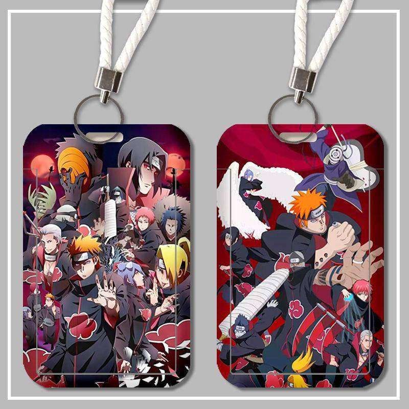 适用晓组织火影忍者周边卡套学生饭卡校园卡证件公交卡挂脖工厂牌