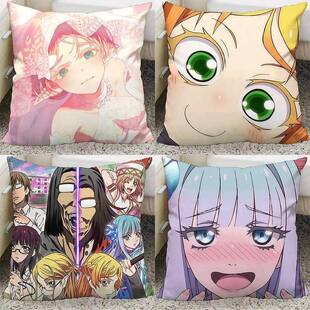 异世界舅舅动漫周边抱枕艾尔加梅贝露艾丽西亚藤宫澄夏印花靠枕垫