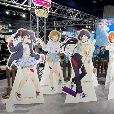 lovelive 油漆南小鸟东条希妮可真姬等身人形立牌kt板定制