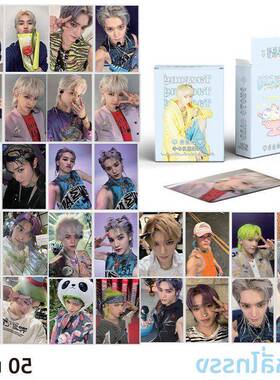 有卡膜】李泰容NCT127镭射小卡50张拍立得专辑小卡LOMO卡闪卡自印