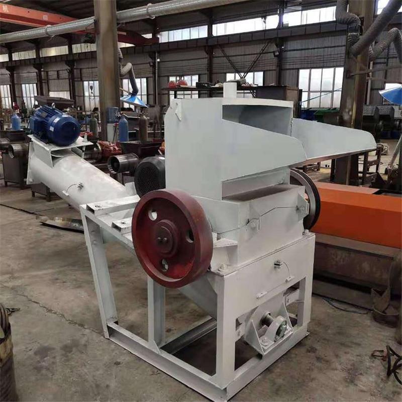 塑料制品回收破碎机 废旧电器外壳电缆粉碎设备 中速机边粉碎机