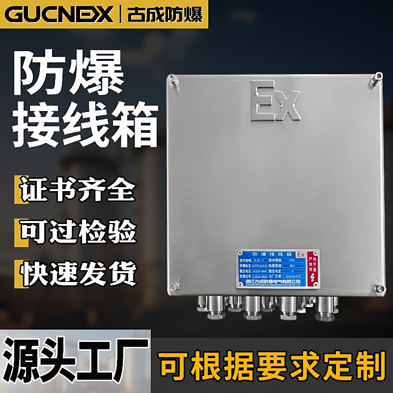 20区21区曾安型粉尘防爆接线箱防爆网络机柜监控分线端子箱增安箱
