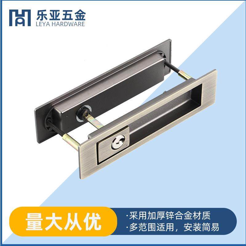 移门锁室内橱柜推门锁滑木门双面锁卫生间阳台推拉门隐形门锁简约