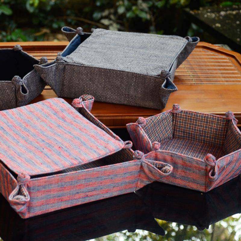 丹凤创意：上海手织布中式家居四角针线盒六角收纳筐储物篮八角篓,橡塑材料及制品,亚克力管/有机玻璃管,淘宝优惠券,粉丝福利购,淘宝优惠卷