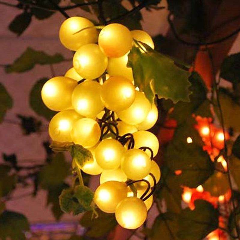 直销LED葡萄灯串公园农场水果店装饰25mm真葡萄彩灯,纺织面料/辅料/配套,纺织机械配件,淘宝优惠券,粉丝福利购,淘宝优惠卷