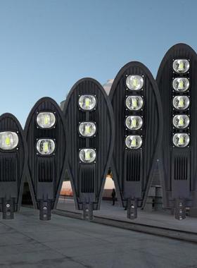 路灯头100W工程照明150W大功率路灯杆景观超亮led新农村防水路灯