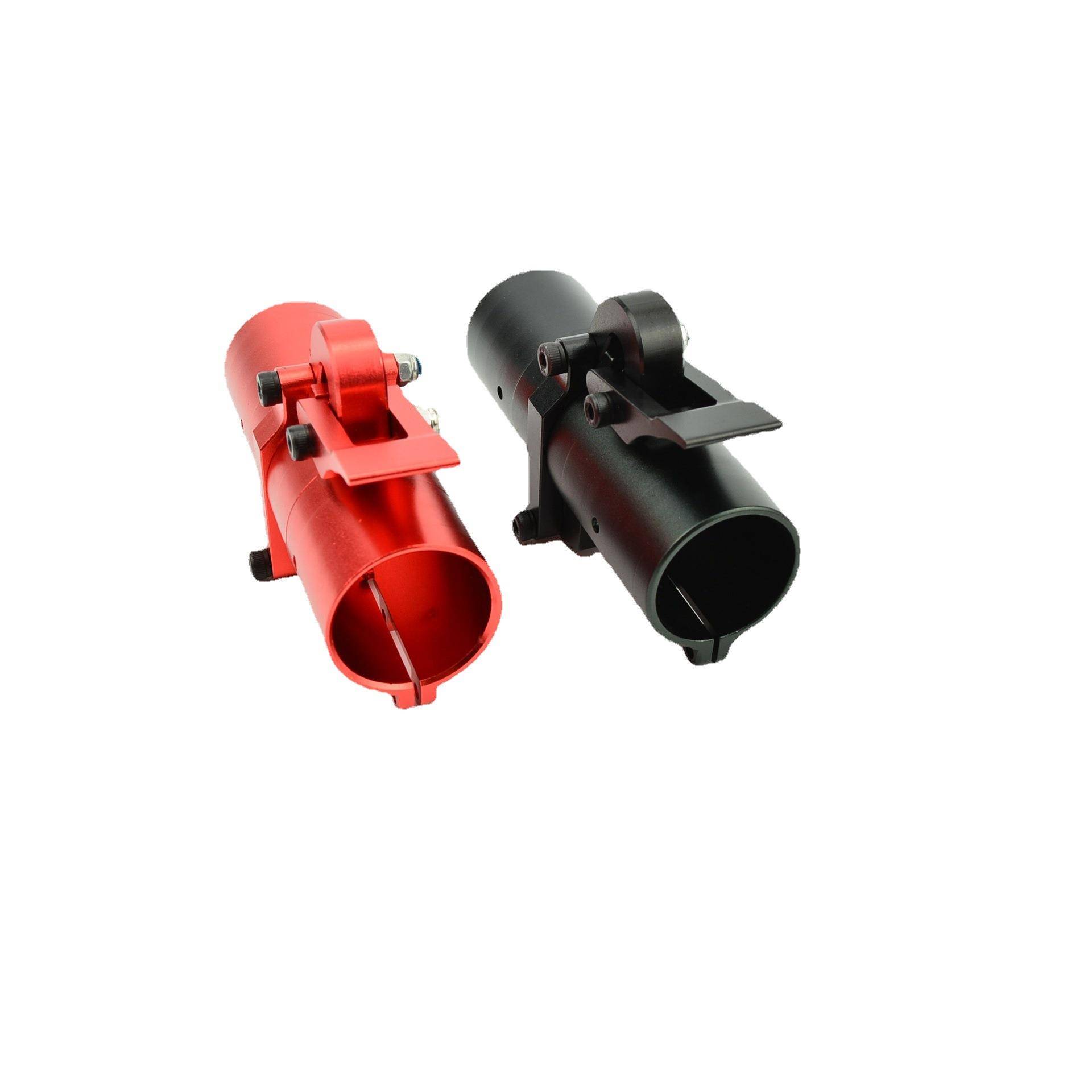 新款D30mm碳管横向折叠件机臂管座平折横向折叠管夹CNC铝合金