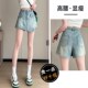 牛仔裙裤 子潮 裙裤 女夏季 高腰假两件防走光不规则辣妹炸街a字短裤