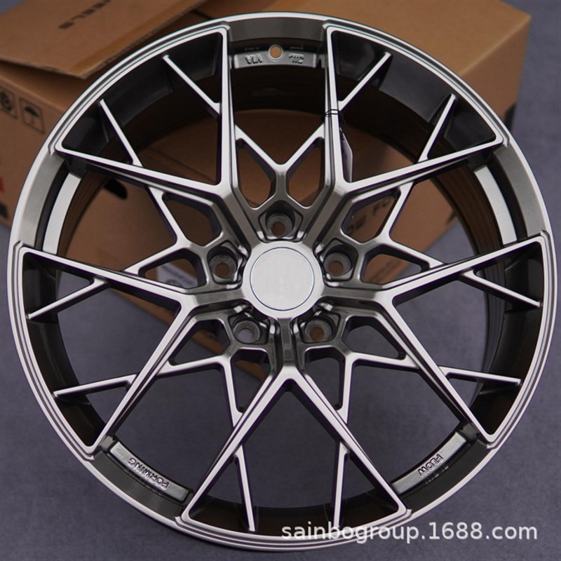 【旋压】F60003 17寸18寸19寸 盛博 改装汽车铝X合金轮毂轮圈