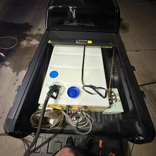 加厚卧式 塑料柴油桶200升300升运输罐500L车载水箱户外备油箱方形