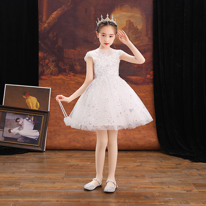 女童公主裙蓬蓬儿童晚礼服小孩花B童婚纱宝宝生日主持人钢琴演出,童装/婴儿装/亲子装,儿童礼服,淘宝优惠券,粉丝福利购,淘宝优惠卷