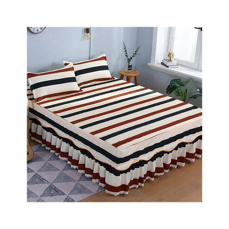 床罩床裙式床套单件防尘保护套夏季床单床垫I床笠全R包防U滑2022