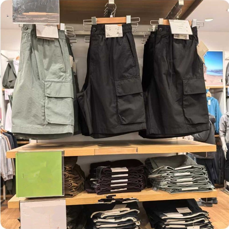 系列合作款/男装宽松工装短裤/裤子休闲中裤夏季直筒五分裤476194