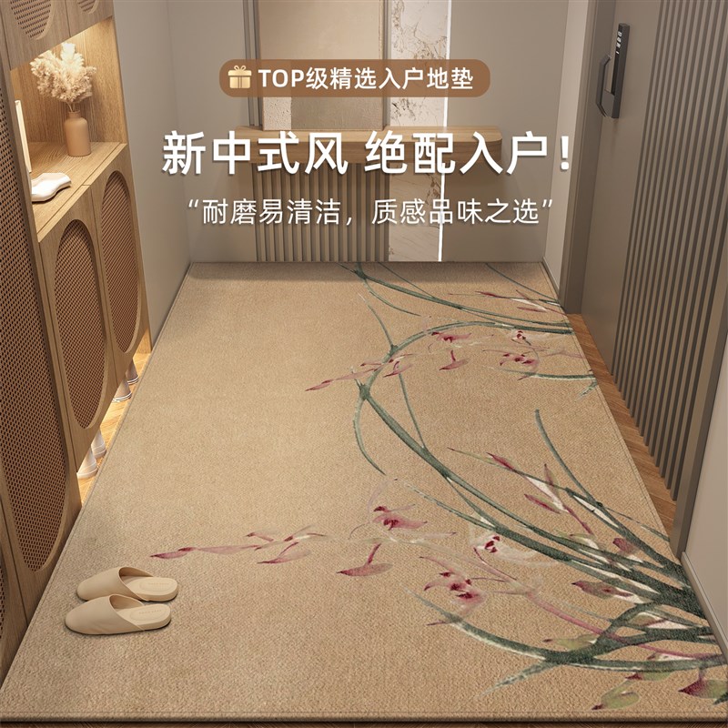 地垫入户门垫高级感2025新款进门防滑脚垫门外玄关垫室内耐脏地毯