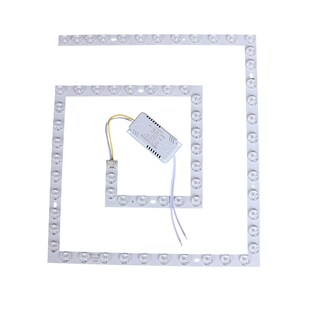 吸顶灯led灯芯方形灯条维修替换芯护眼卧室灯圆形灯板三色变光