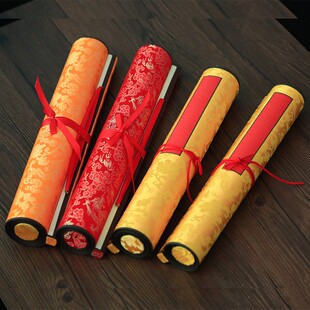 签名卷轴签到本商务嘉宾签名册婚礼聚会寿宴会议年会创意签到簿