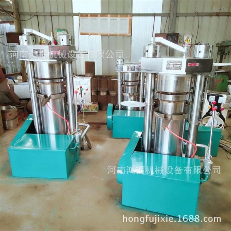 家用小型石磨香油机 全自动液压葵花籽榨油机 不锈钢芝麻榨油机