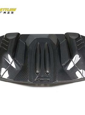 爆款热销适用宝马F10M5/F06/F12/F13M6改装干式碳纤维发动机盖板