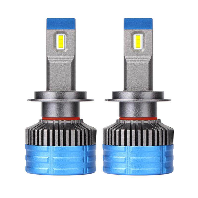 H4车灯LED大灯灯泡改装超亮聚光远近一体9005白光6000K前照灯超亮
