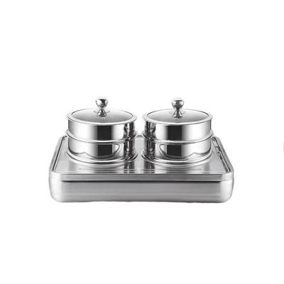 VOTOO沃途商用瑞拉系列长方蒸笼餐炉（亚光/蒸笼22cm）直销