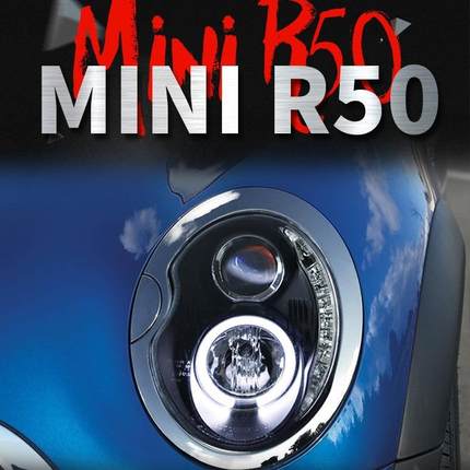 适用01-06宝马MINIR50大灯总成R52改装LED天使眼透镜氙气大灯R53