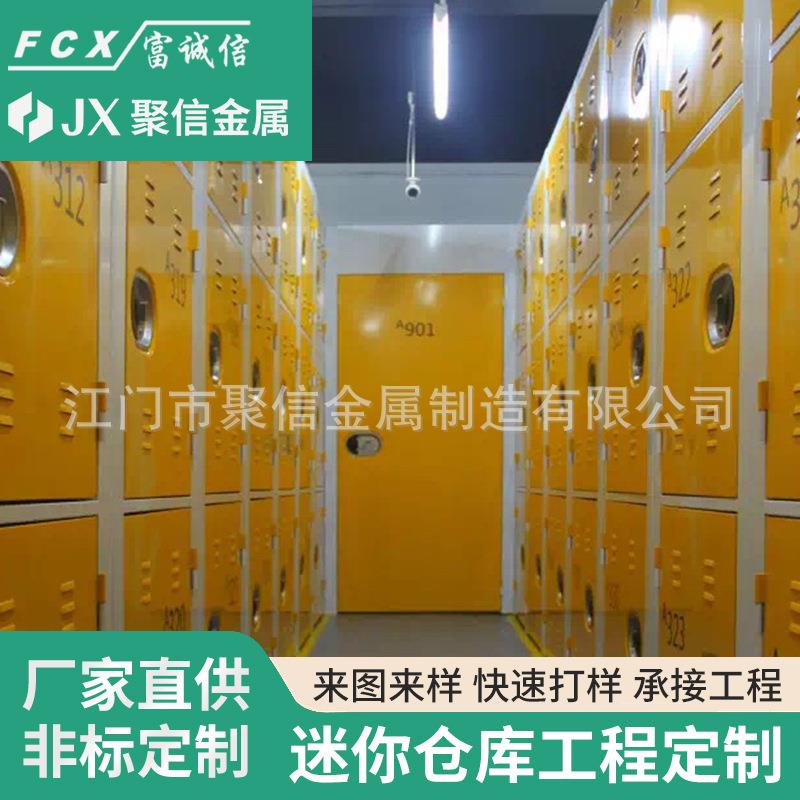 迷你仓工程承接钣金加工储存代工柜仓库办公室健身房收纳储物柜