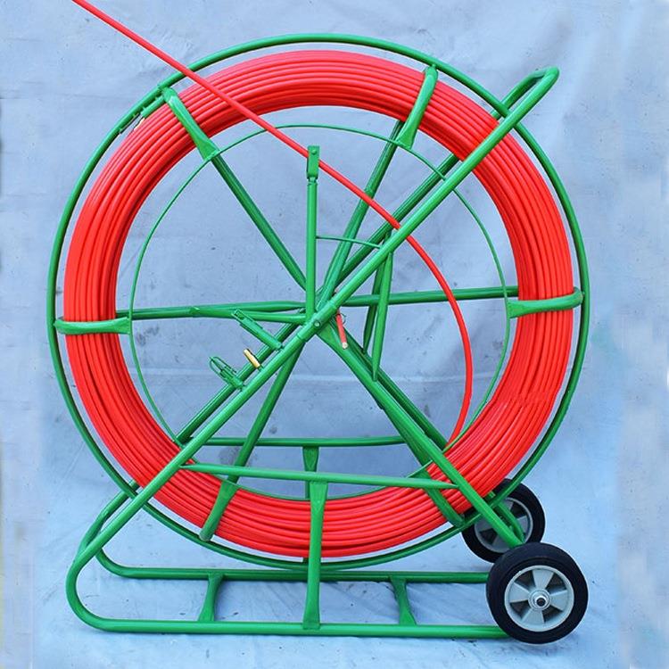 电工穿线器电缆穿线器6mmX150m玻璃钢材质小型手提穿管器