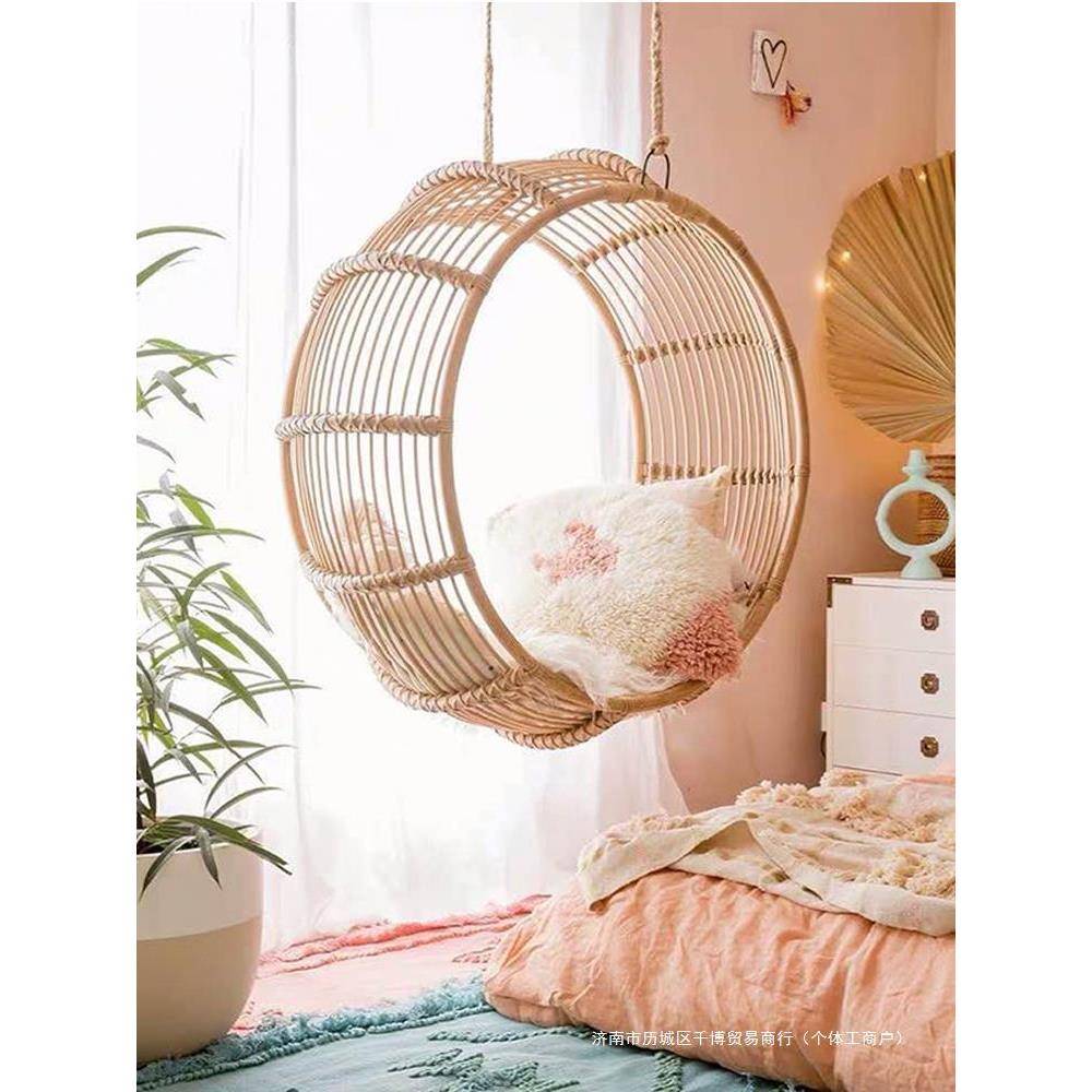 秋千吊篮悬挂吊椅阳台藤椅室内成人家用摇篮掉椅网红吊篮椅荡秋千