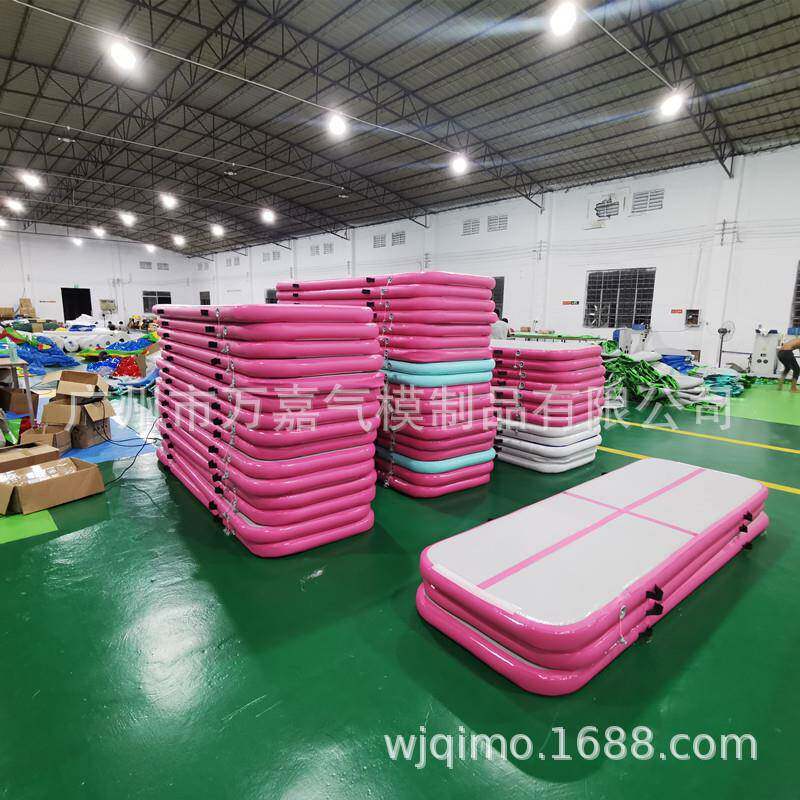 订制跆拳道空翻气垫武术训练舞蹈垫充气体操垫瑜伽健身拉丝垫
