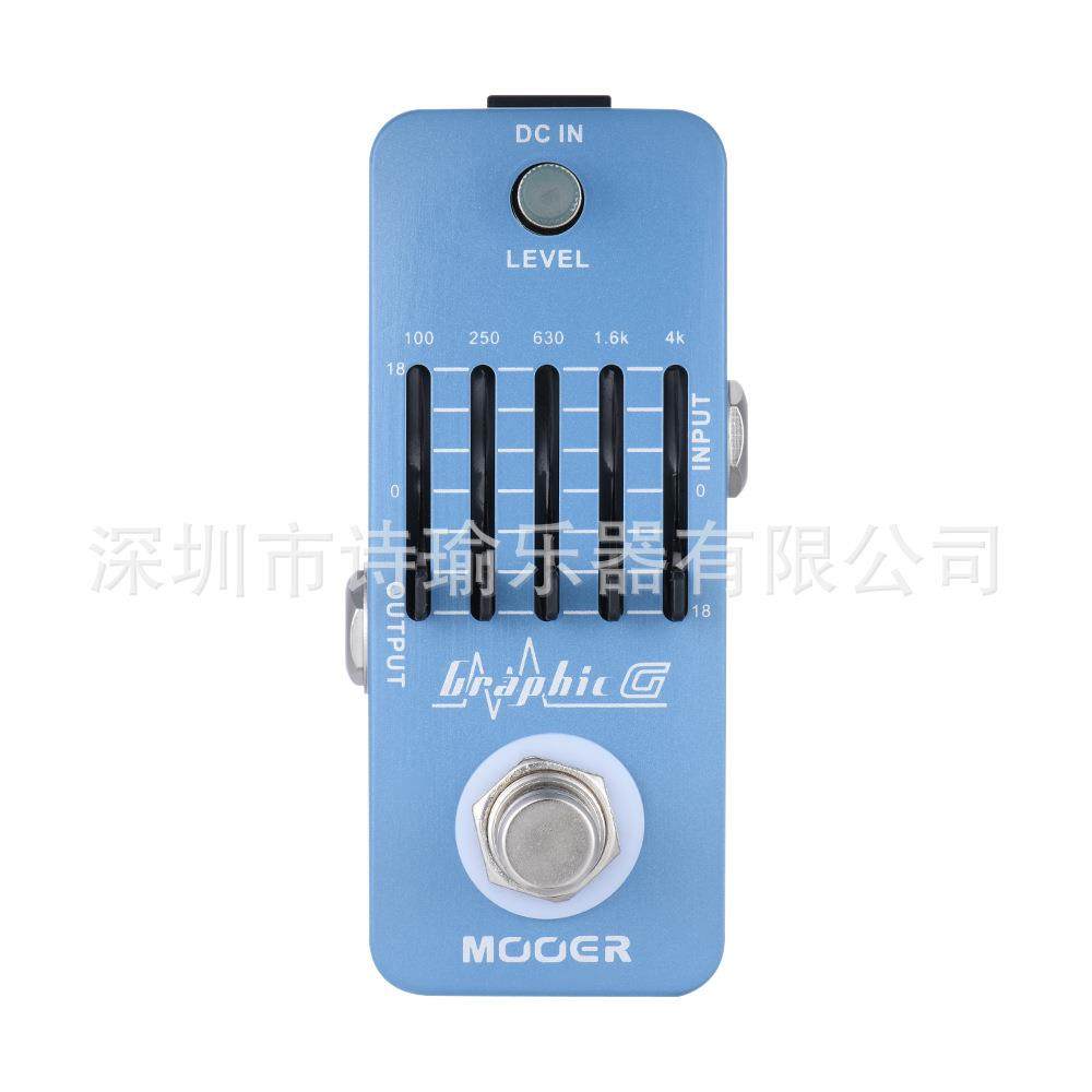 魔耳MooerGraphicG5段均衡电吉他迷你单块效果器