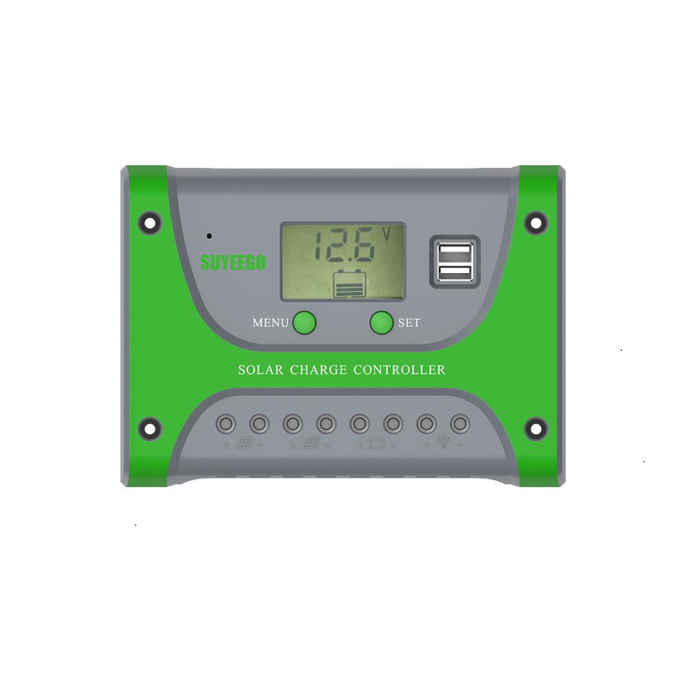 50A60A光伏太阳能电池板太阳能控制器12v24v48v铅酸锂通用型光控