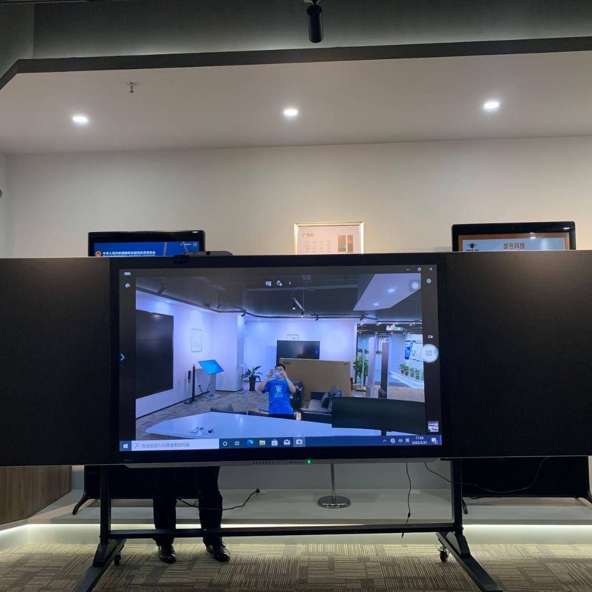 纳米智慧黑板85寸86寸多媒体交互一体机触摸黑板电子白板防