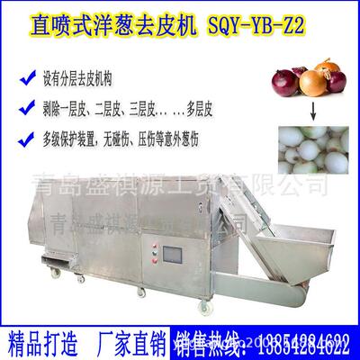 直喷式洋葱去皮机SQY-YB-Z2